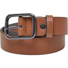 Unisexe Ceintures Urban Classics Synthetic Leather Thorn Buckle Business Brown