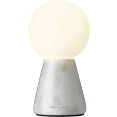 Bordslampa Carrara 13 cm Marmor Vit Blank