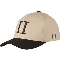 Les Deux Accessoarer Les Deux Adjustable Baseball Contrast Suede II - Light Desert Sand/Black