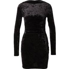 Damen - Samt Kleider Superdry Velvet Long Sleeve Mini Dress