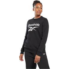 Clothing Reebok Ri Bl Fleece Crew Sweatshirt Black Woman