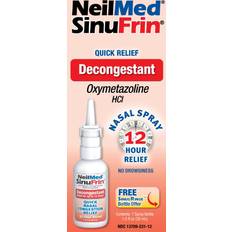 NeilMed Medicines NeilMed SinuFrin Decongestant 12 Hour Nasal Congestion Relief Spray