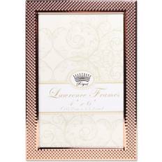 Copper Photo Frames Lawrence Frames Royal 4x6 Fawn Pin Dot Pattern Copper Photo Frame