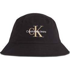 Calvin Klein Herre Hatter Calvin Klein Bucket Hat aus Twill mit Logo