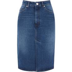 Ami Paris Skirts Ami Paris Bleistiftrock aus Denim Blau