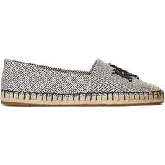 Beige Espadrillas Lauren Ralph Lauren Cameryn III Canvas/Leather - Ntrl/Black