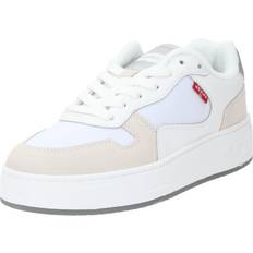 Levi's Sneakers Levi's Sneaker 'GLIDE' beige rot silber weiß