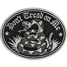 Clothing CTM Don't Tread on Me Belt Buckle, Silver