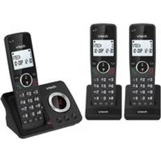 Vtech ES2052 Cordless Phone Triple Handsets, Black