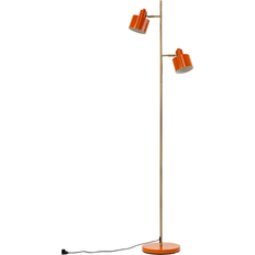 DYBERG LARSEN Ocean Orange/Brass Floor Lamp 160cm