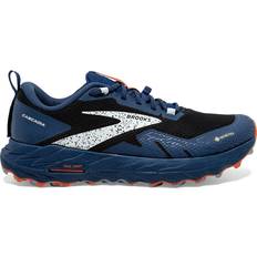 Brooks Cascadia 17 GTX M - Black/Blue/Firecracker