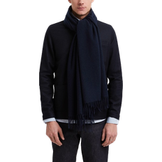 ASKET The Oversized Cashmere Wool Scarf - Dark Navy