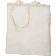 Homme - Naturel Sacs Universal Textiles Nutshell Plain Strong Shoulder Shopper Bag (Pack of 2) Blanc/Rouge/Gris