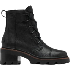 Suede - Women Lace Boots Sorel Joan Now - Black