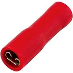 Connect Wiring Red Female Slide-On 4.8mm Pack Of 100 [30134]