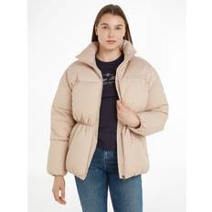 Tommy Hilfiger NEW York Puffer Jacket Kvinde Dunjakker Merino hos Magasin Merino Beige