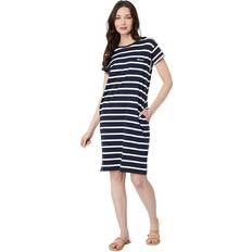 Barbour Dam Klänningar Barbour Women's Otterburn Dress, 12, Navy/White