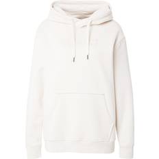 Asics Jumpers Asics Logo Oth Hoodie Beige Woman