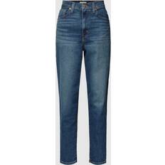 Levi's High-Waisted Mom Jeans - Blauw Denim