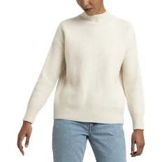 ASKET The Mock Neck Sweater - Creme