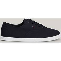 Tommy Hilfiger Canvas Lace Up Sneaker FW0FW07805 Blu Scuro