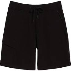 Bershka Shorts Bershka Sorte jerseyshorts cargo-stil-Black