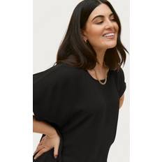 Zizzi Kläder Zizzi Blus vAnni S/S Top - Svart
