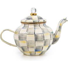 Teapots Mackenzie-Childs Sterling Check 4 Cup Teapot