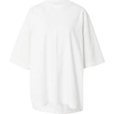 Topshop T-shirts Topshop Oversized T-shirt med sænkede skuldre hvid