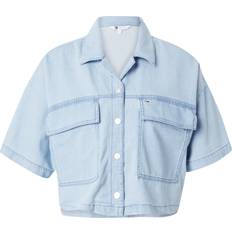 Tommy Hilfiger Baumwolle Blusen Tommy Hilfiger Bluse blue denim