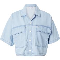Tommy Hilfiger XXS Bluser Tommy Hilfiger Jeans Bluse blue denim blue denim