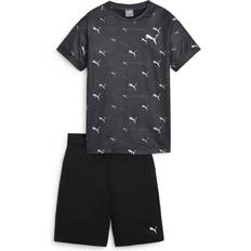 Puma ACTIVE SPORTS AOP Trainingsanzug Jungen schwarz