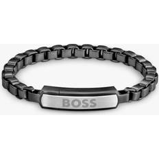 HUGO BOSS Smycken HUGO BOSS Devon Armband Rostfritt Stål - Black