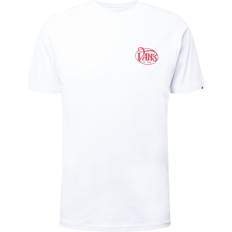 Vans Unisex Oberteile Vans Hvid T-shirt med ovalt skriftprint på ryggen