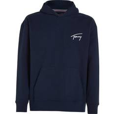 Tommy Hilfiger Relaxed Signature Hoodie Blue