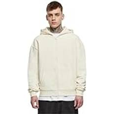 Urban Classics Herren Jacke Ultra Heavy Zip Hoody whitesand