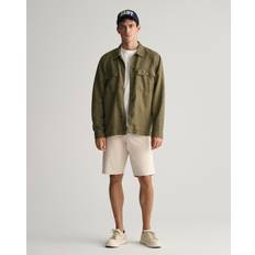 Gant Men Shorts Gant Relaxed Twill Shorts, Putty