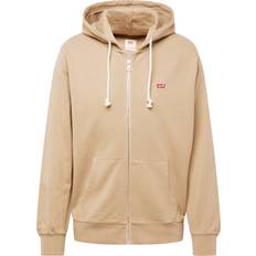 Levi's Original Logo Full Zip Hoodie Brown