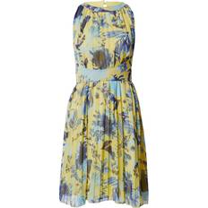 Apart Kjole navy turkis citron sort navy turkis citron sort