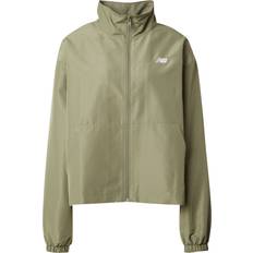 New Balance Women Outerwear New Balance Woven Jacket - Green