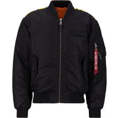 Alpha Industries Overgangsjakke 'MA1 VF Fighter Squadron' blandingsfarvet sort blandingsfarvet sort