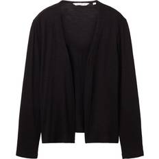 Tom Tailor Trøjer Tom Tailor Cardigan sort sort