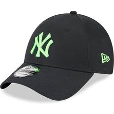 New Era NY Yankees 9FORTY Kasket - Sort/Neonfarvet Kasket