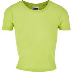 Gul - Polyamid T-shirts Urban Classics Shirts 'Mesh Tee' lemon lemon