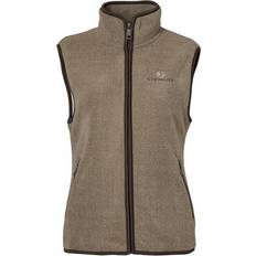 Brune - Dame Vester Chevalier Mainstone Fleece Hunting Vest Women -Saddle Brown