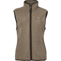 Mainstone Fleece Hunting Vest Women -Saddle Brown