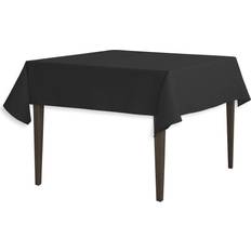 LTC 54-Inch Square Tablecloth Black