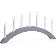 Markslöjd Atle Grey Adventsljusstake 55.5cm
