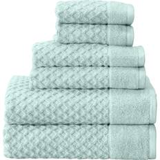 Great Bay Home Great Cotton Bath Towel Blue