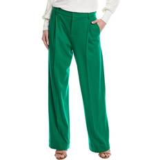 Vince Tailored Wool Blend Trousers - Green